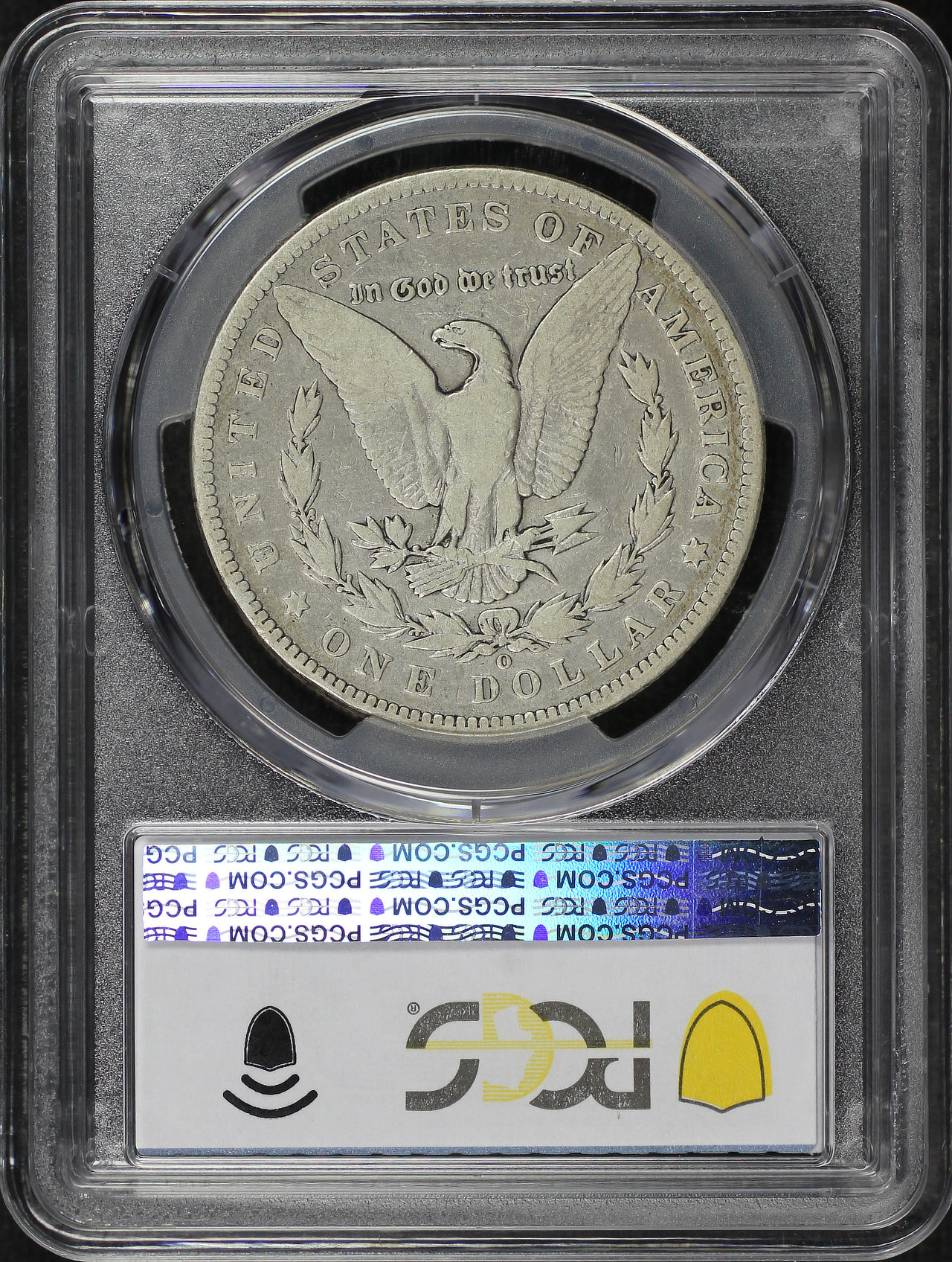 Reverse of this 1895-O Morgan Dollar PCGS VG-08