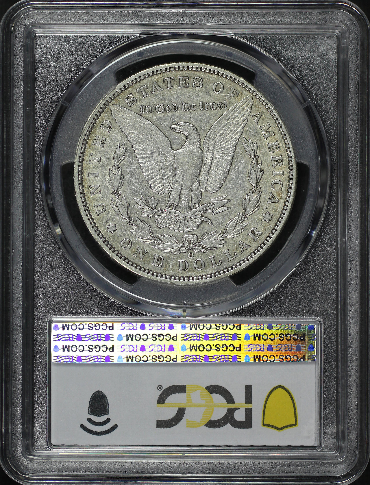 Reverse of this 1895-O Morgan Dollar PCGS XF-40