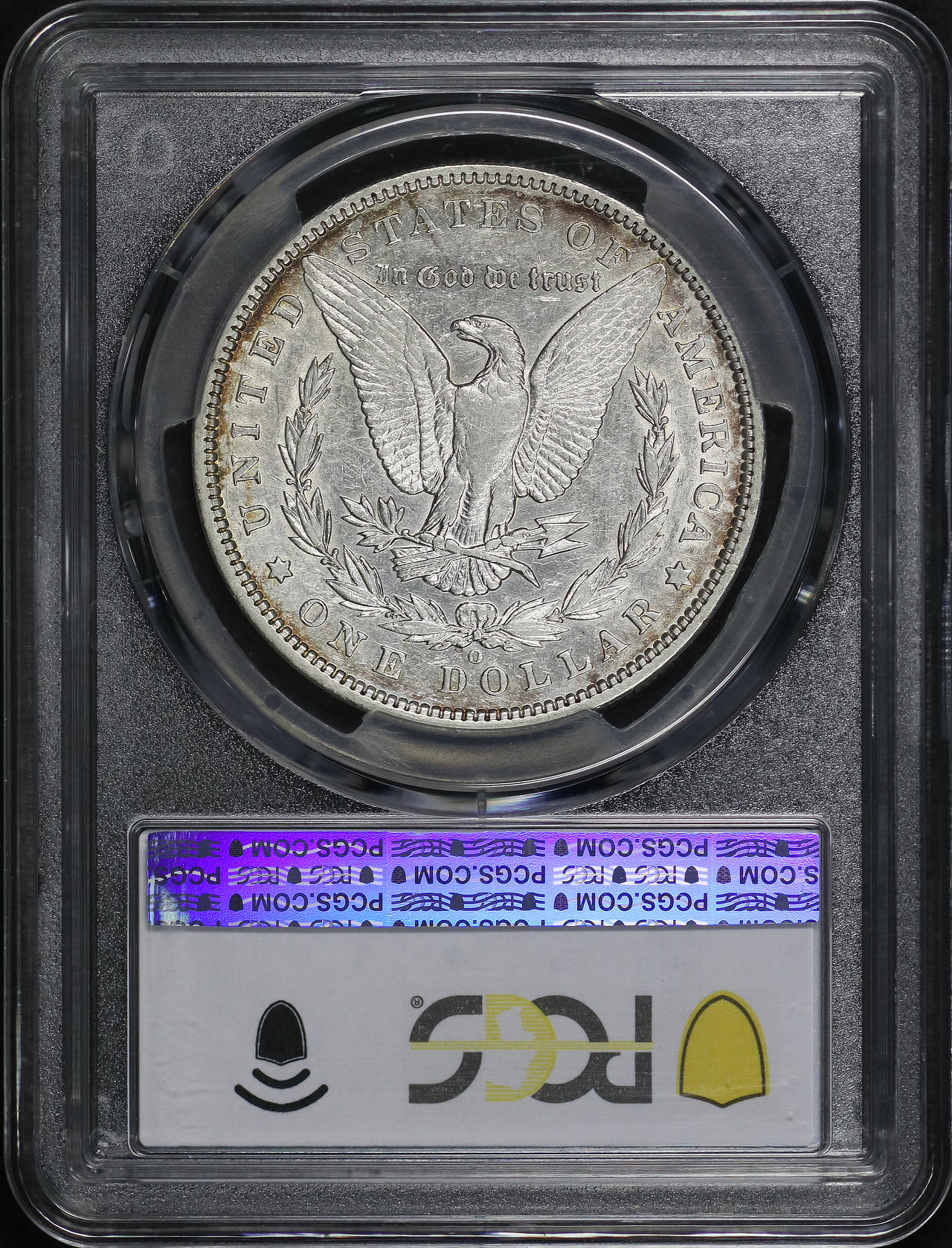 Reverse of this 1895-O Morgan Dollar PCGS XF-45