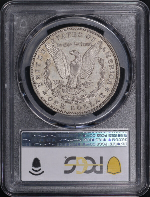 Reverse of this 1895-O Morgan Dollar PCGS AU-53