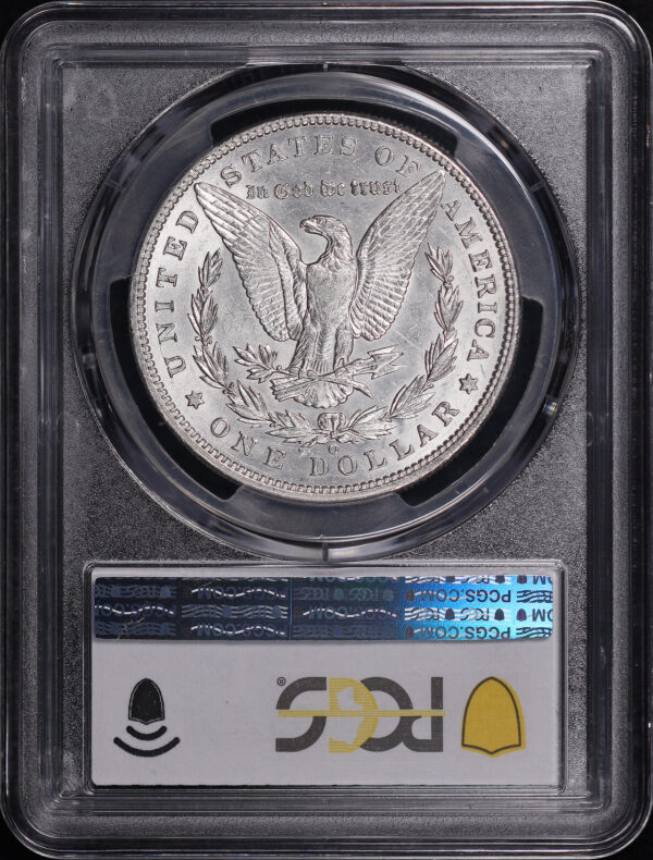 Reverse of this 1896-O Morgan Dollar PCGS AU-58