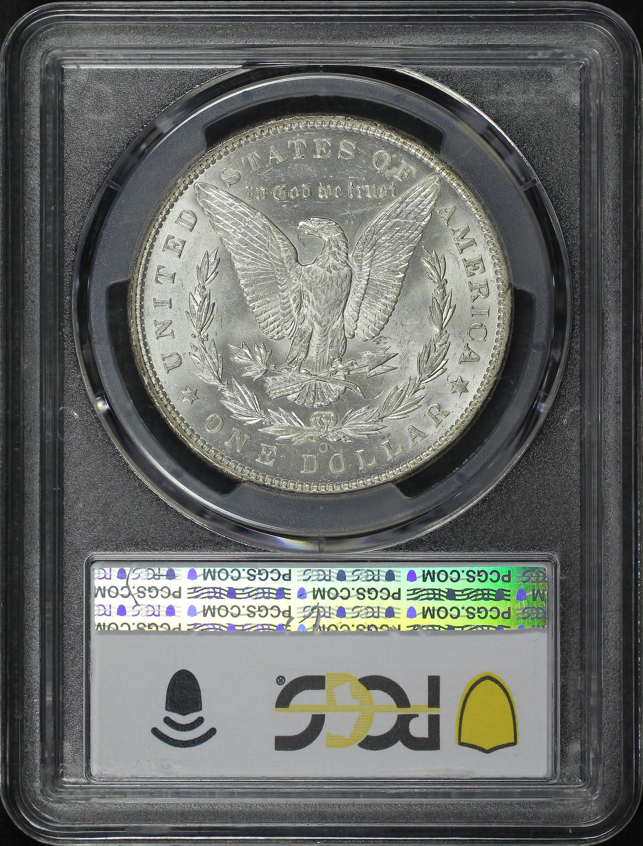 Reverse of this 1896-O Morgan Dollar PCGS MS-60