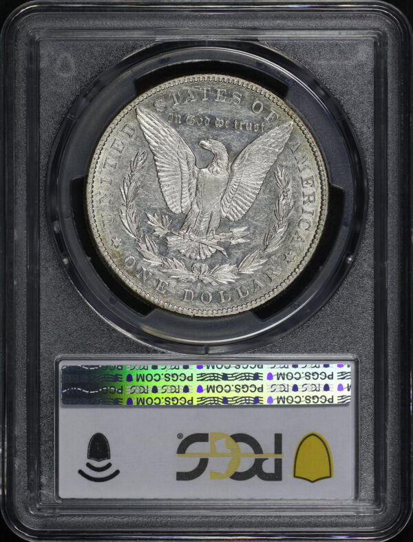 Reverse of this 1896-S Morgan Dollar PCGS AU-50
