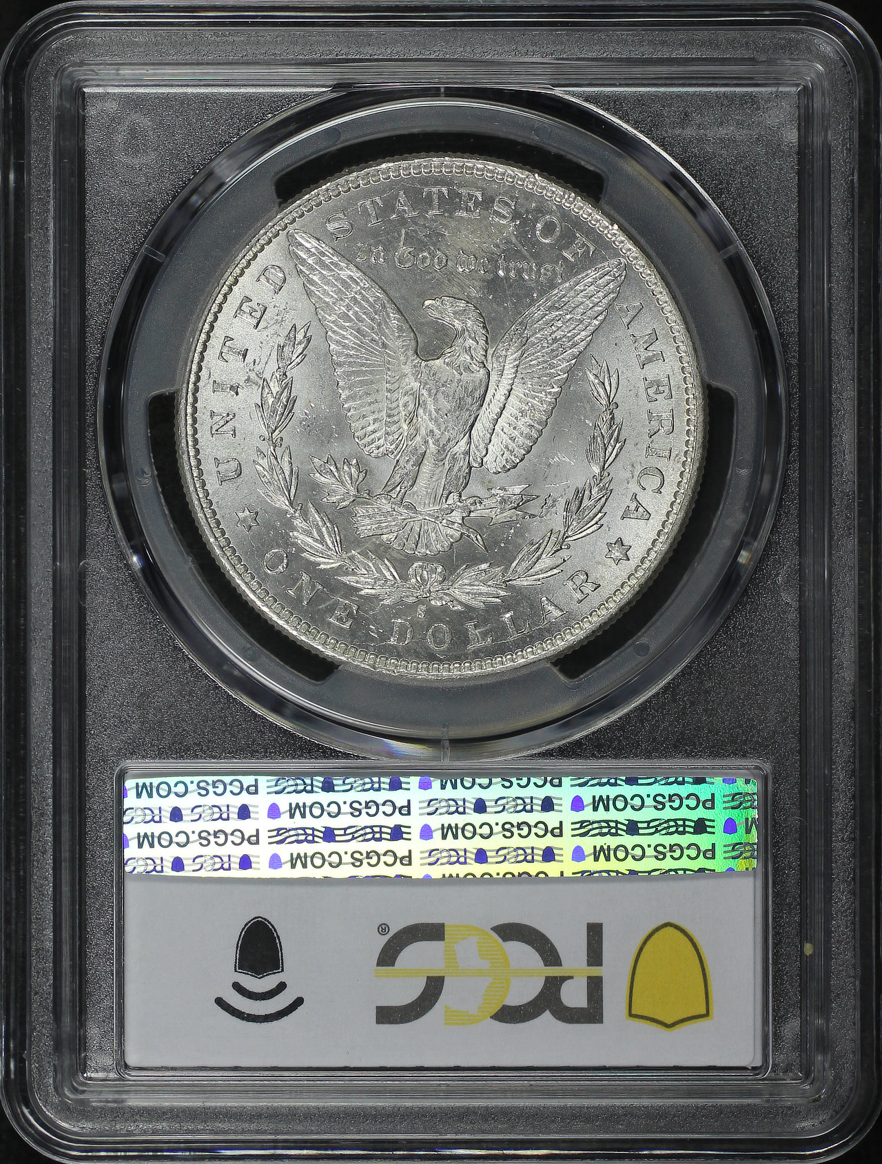Reverse of this 1896-S Morgan Dollar PCGS MS-62