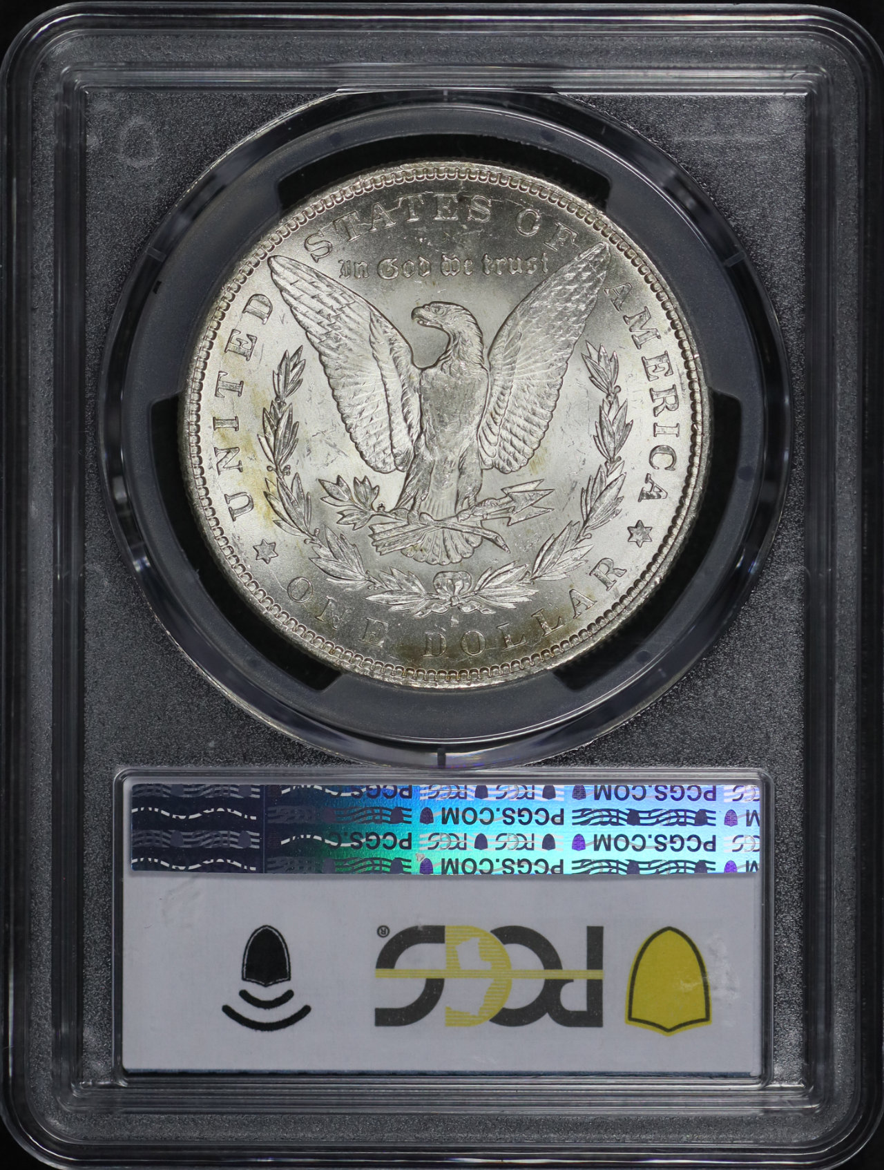 Reverse of this 1896-S Morgan Dollar PCGS MS-65