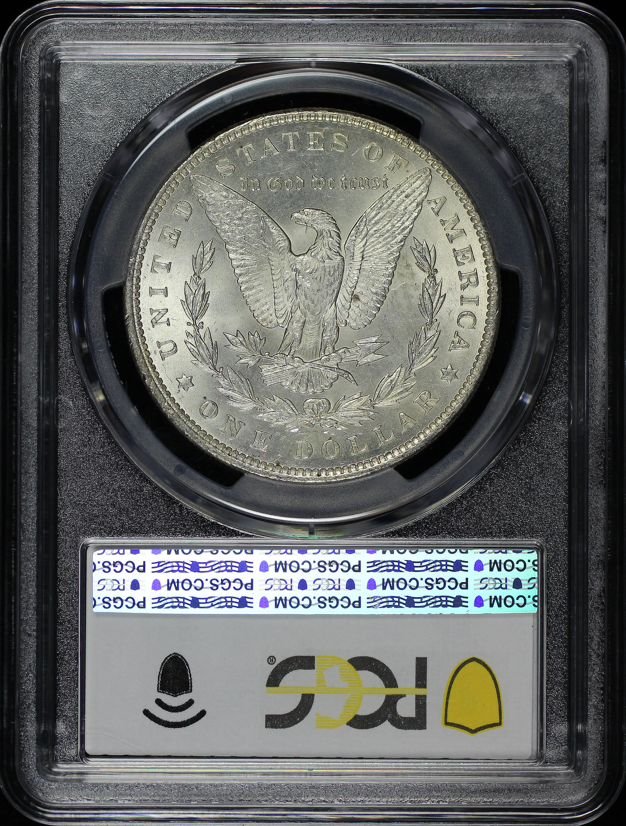 Reverse of this 1897 Morgan Dollar PCGS MS-63