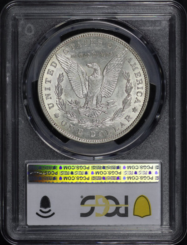 Reverse of this 1897-O Morgan Dollar PCGS AU-55