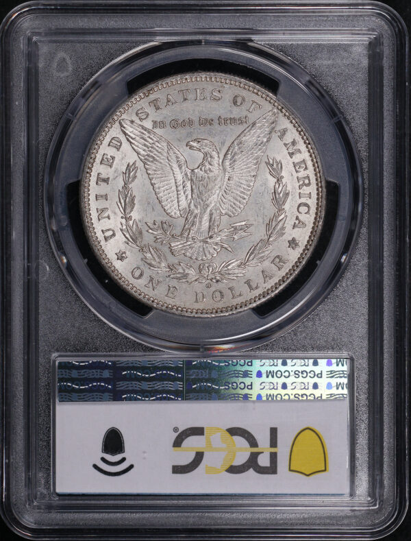 Reverse of this 1897-O Morgan Dollar PCGS AU-58