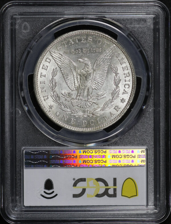 Reverse of this 1897-O Morgan Dollar PCGS AU-58