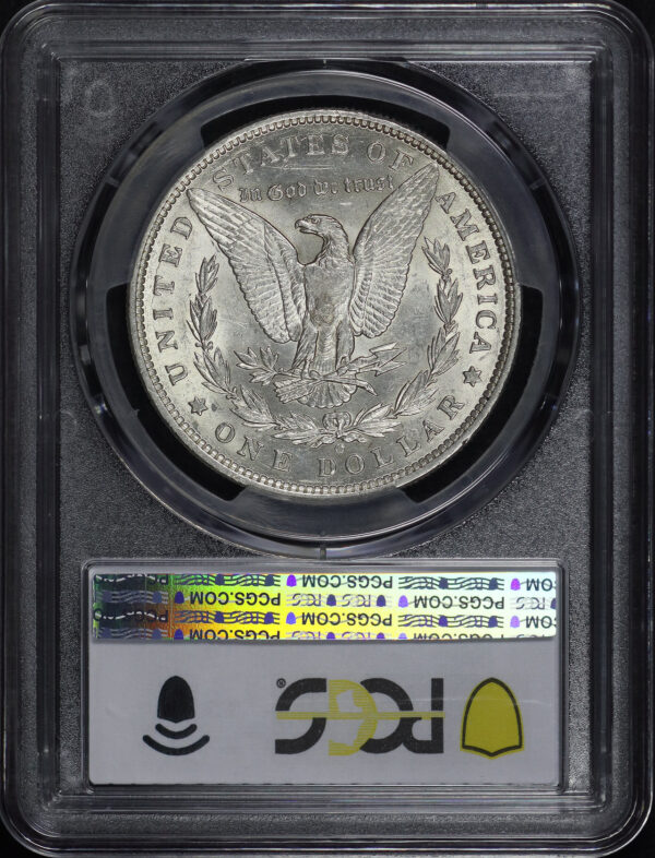 Reverse of this 1897-O Morgan Dollar PCGS AU-58