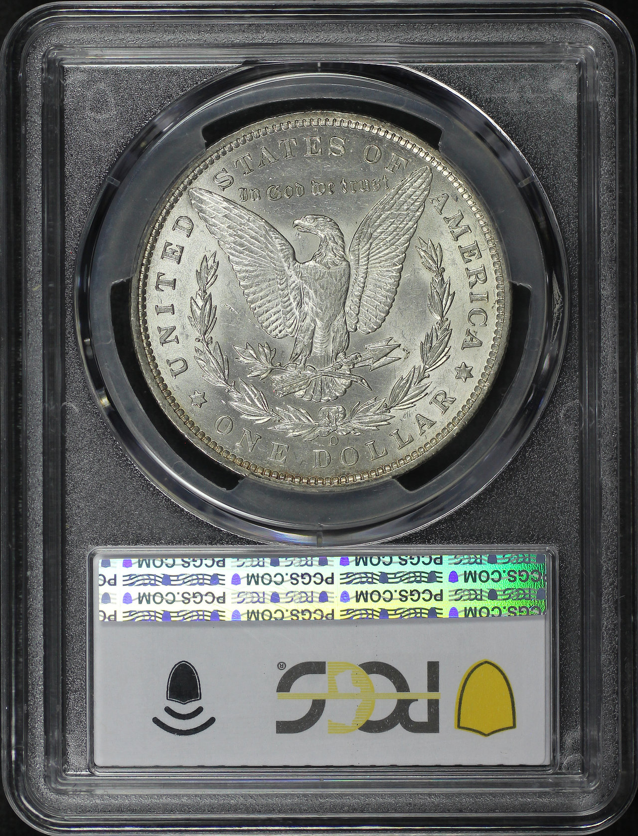 Reverse of this 1897-O Morgan Dollar PCGS AU-58