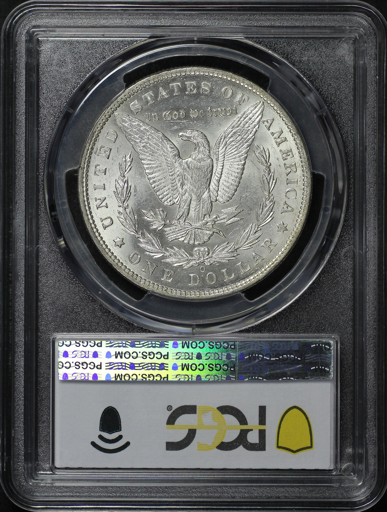 Reverse of this 1897-O Morgan Dollar PCGS MS-61