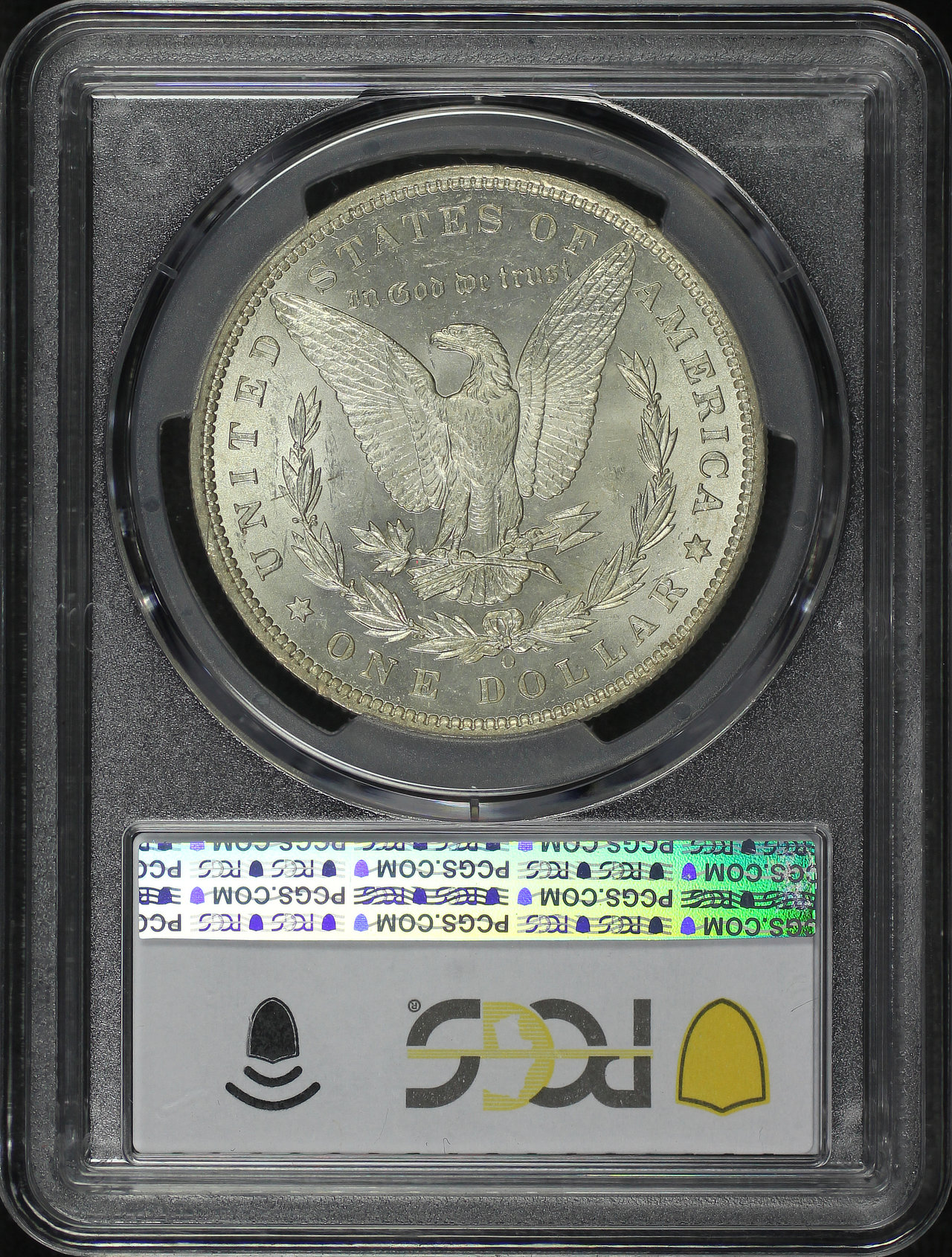 Reverse of this 1897-O Morgan Dollar PCGS MS-62