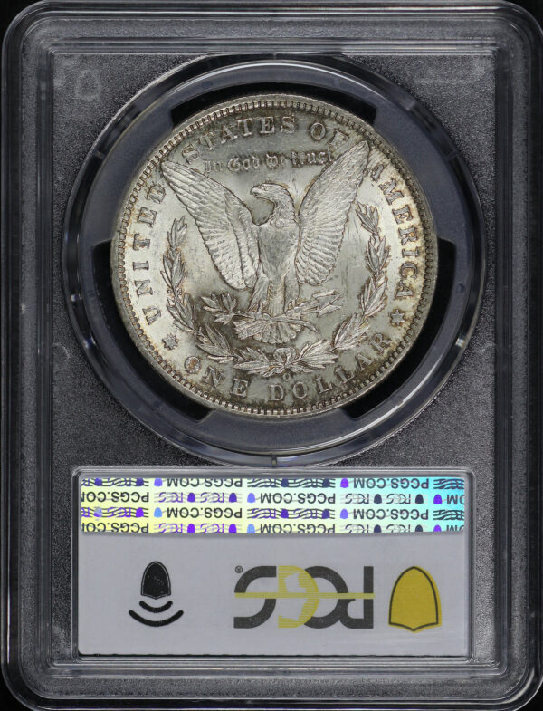Reverse of this 1897-O Morgan Dollar PCGS MS-63+ CAC