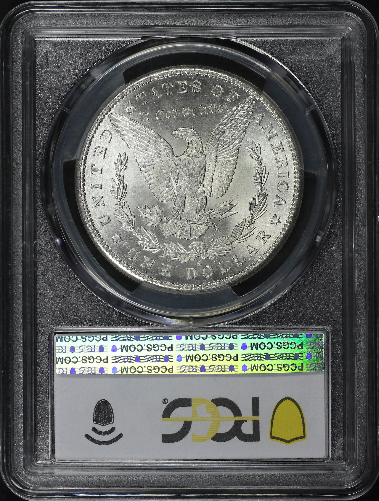 Reverse of this 1897-S Morgan Dollar PCGS MS-62