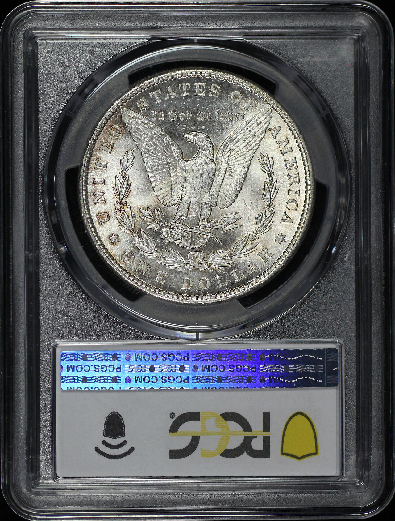 Reverse of this 1898 Morgan Dollar PCGS MS-63