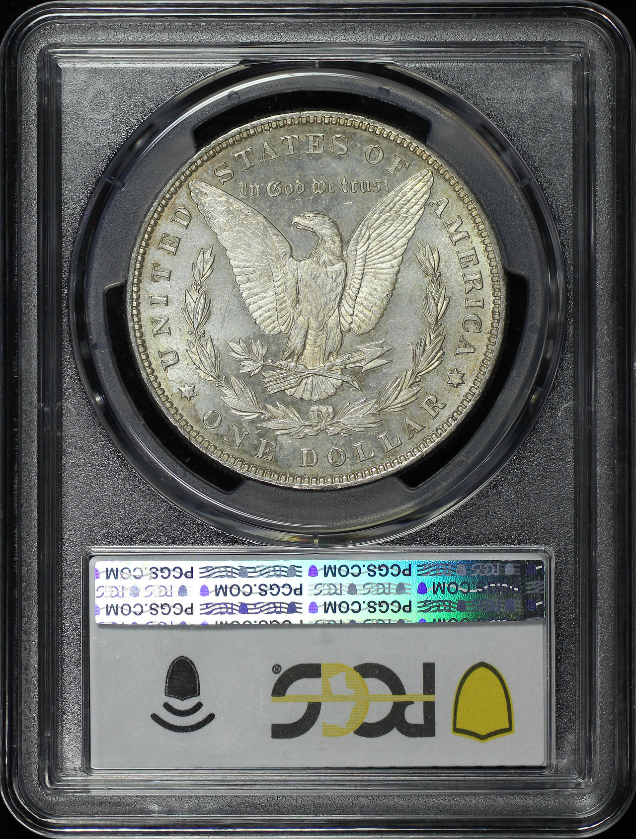 Reverse of this 1898 Morgan Dollar PCGS MS-63