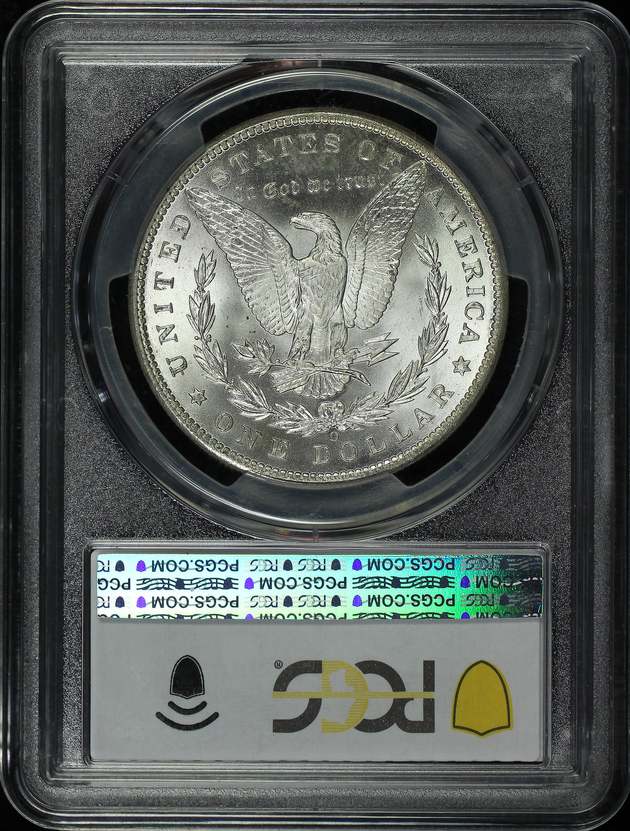 Reverse of this 1898-O Morgan Dollar PCGS MS-67