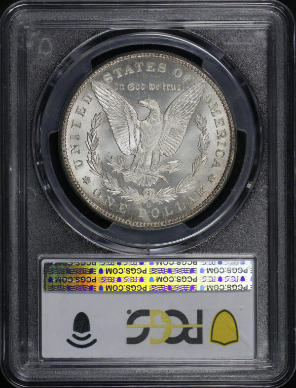 Reverse of this 1898-O Morgan Dollar PCGS MS-67+ CAC