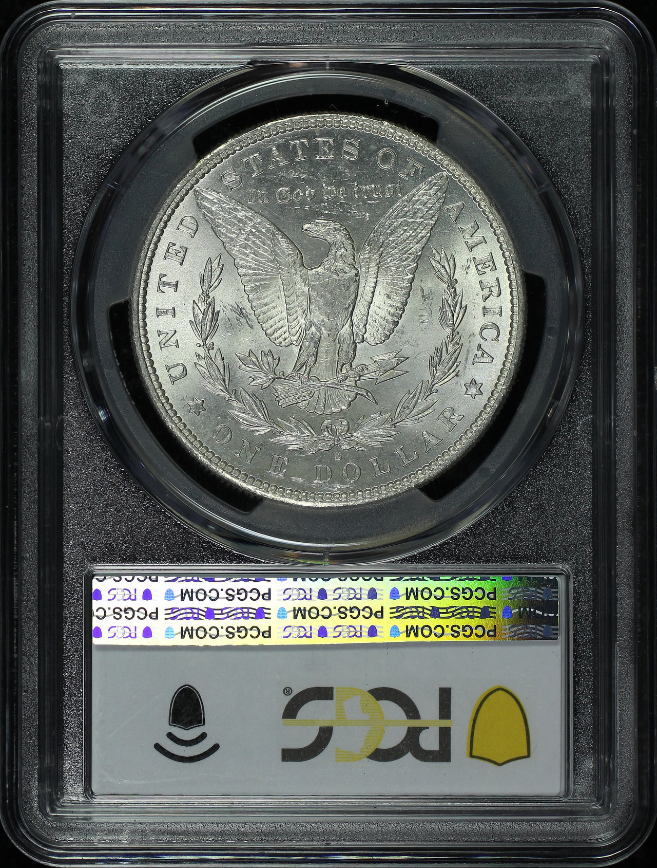 Reverse of this 1898-S Morgan Dollar PCGS MS-62