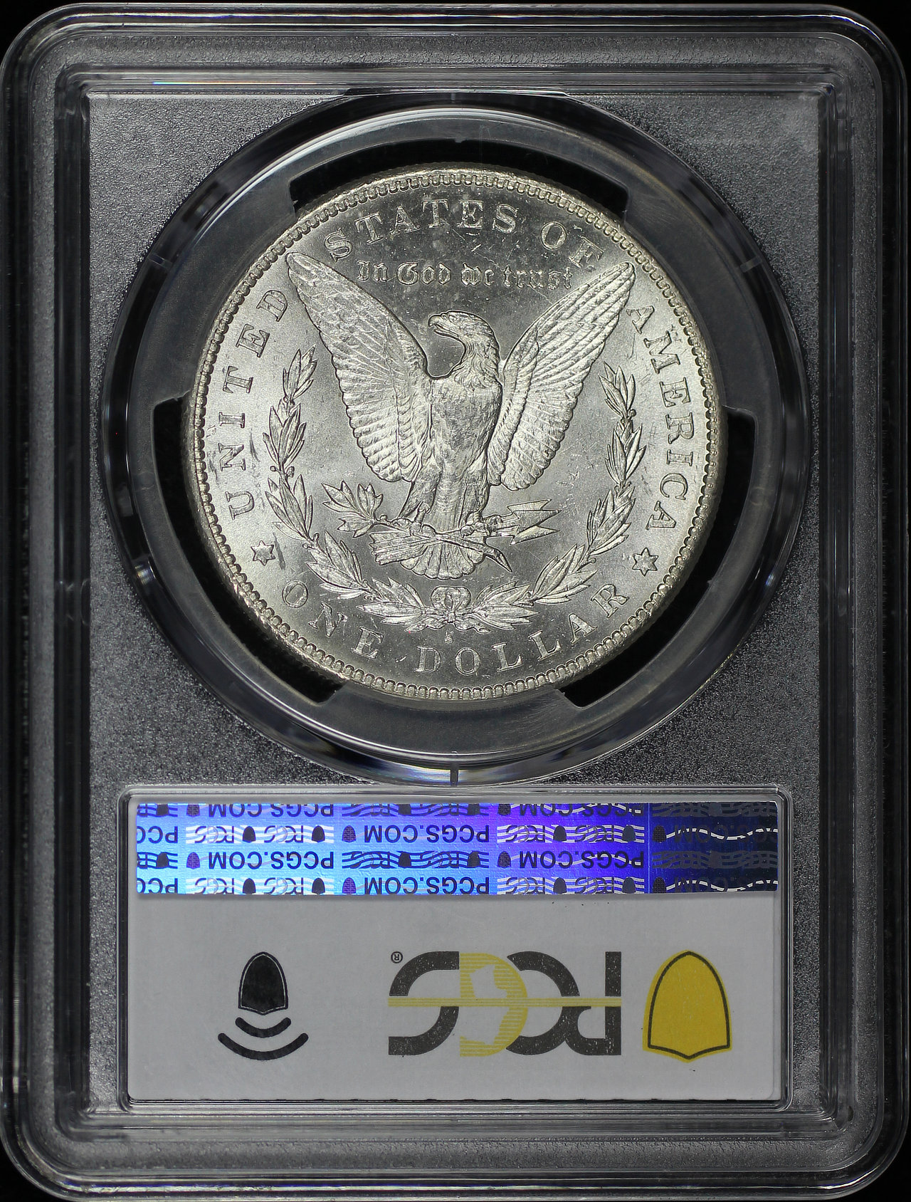 Reverse of this 1898-S Morgan Dollar PCGS MS-63