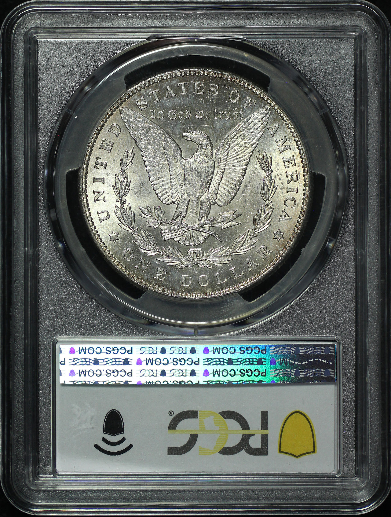 Reverse of this 1898-S Morgan Dollar PCGS MS-63