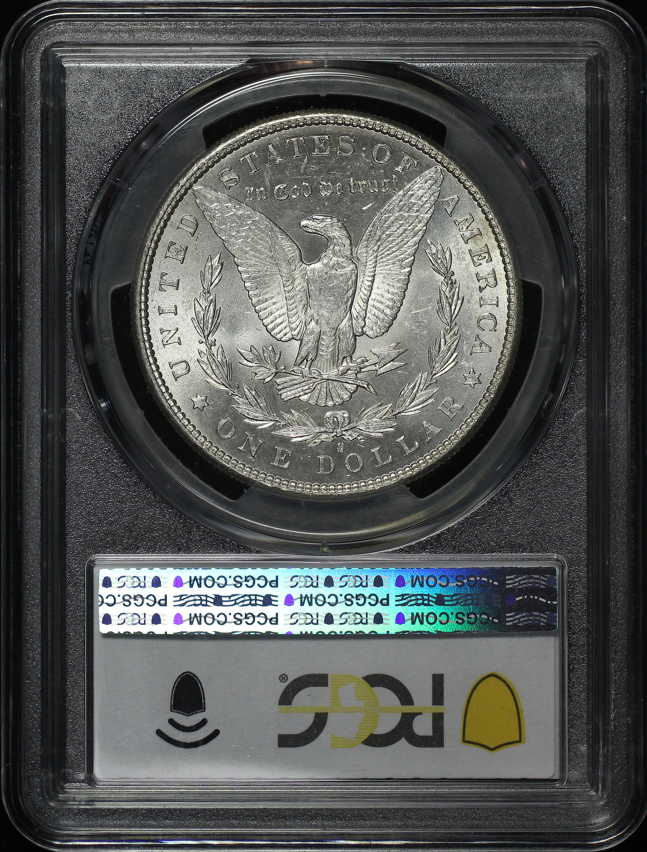 Reverse of this 1898-S Morgan Dollar PCGS MS-63