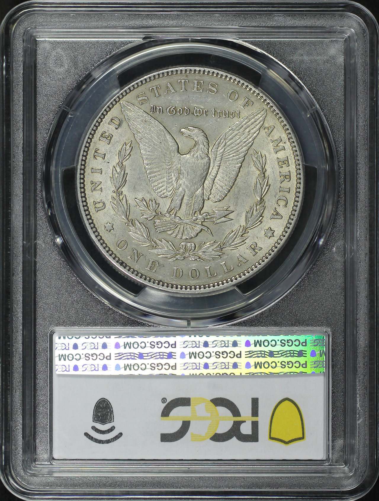 Reverse of this 1899 Morgan Dollar PCGS AU-53