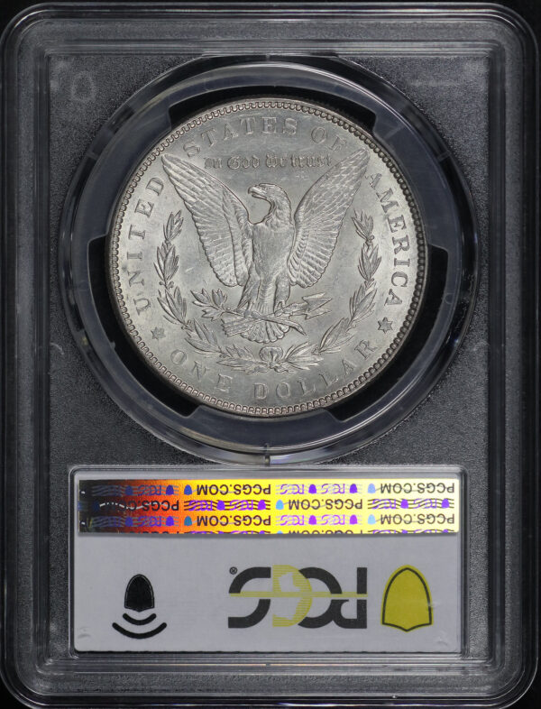 Reverse of this 1899 Morgan Dollar PCGS AU-58