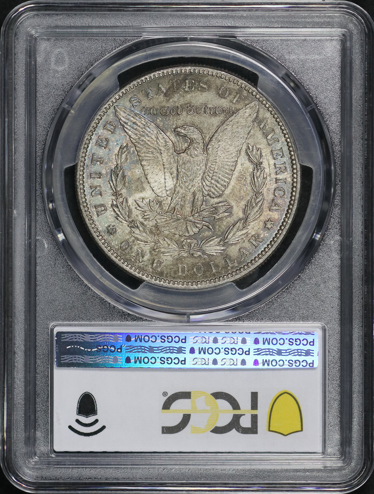 Reverse of this 1899 Morgan Dollar PCGS AU-58