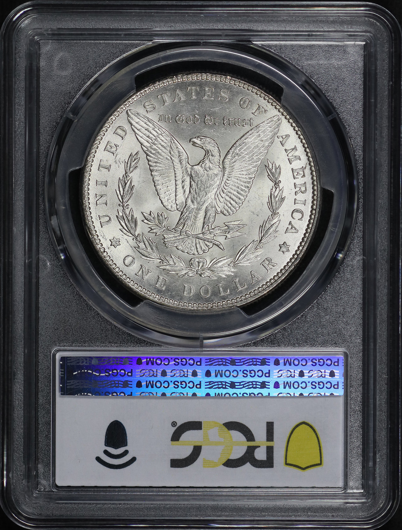 Reverse of this 1899 Morgan Dollar PCGS MS-62