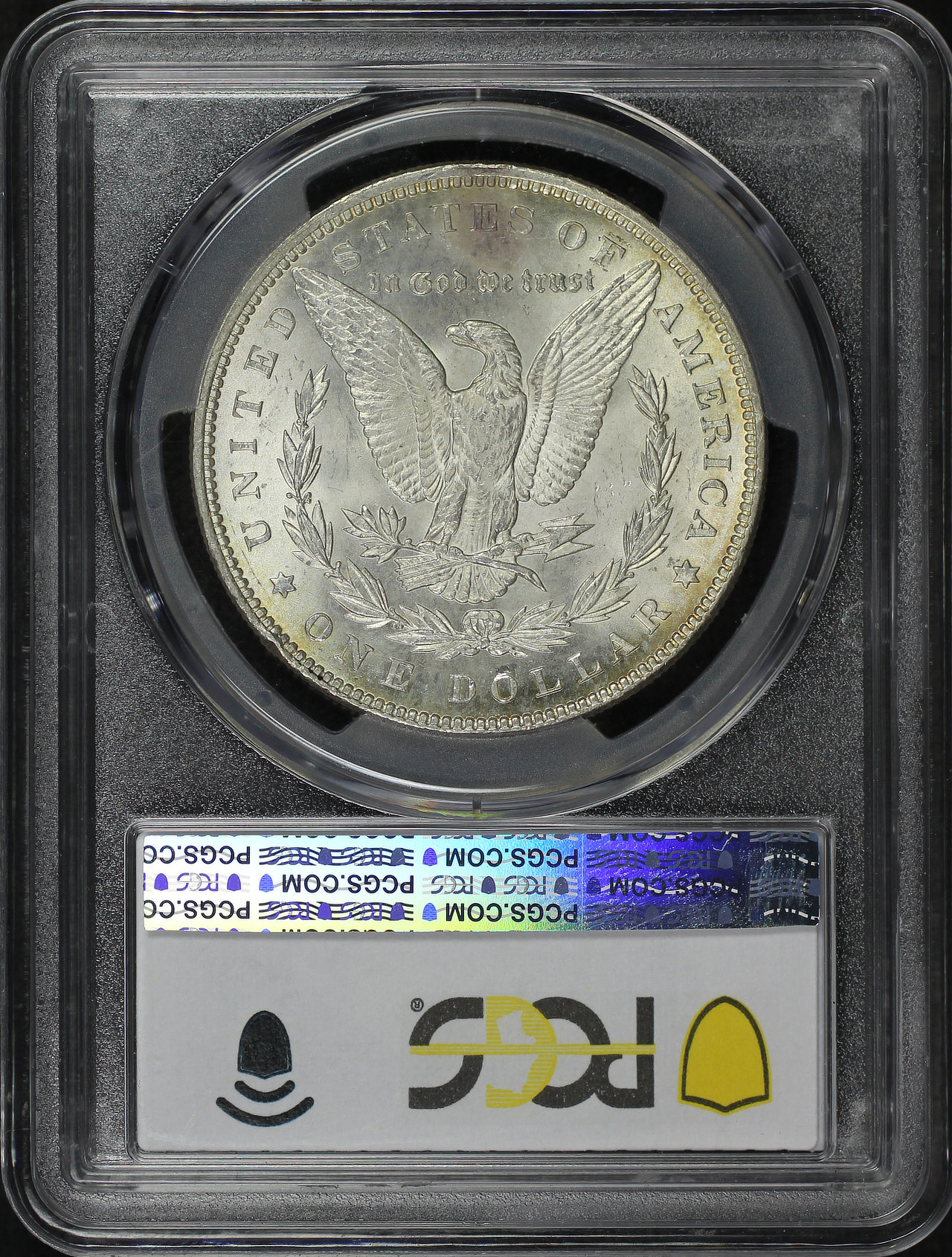 Reverse of this 1899 Morgan Dollar PCGS MS-62