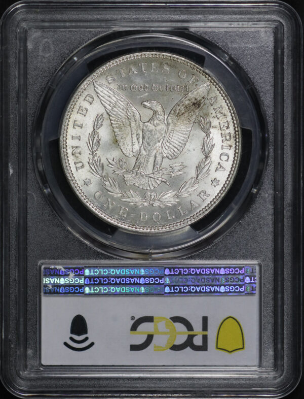Reverse of this 1899 Morgan Dollar PCGS MS-63