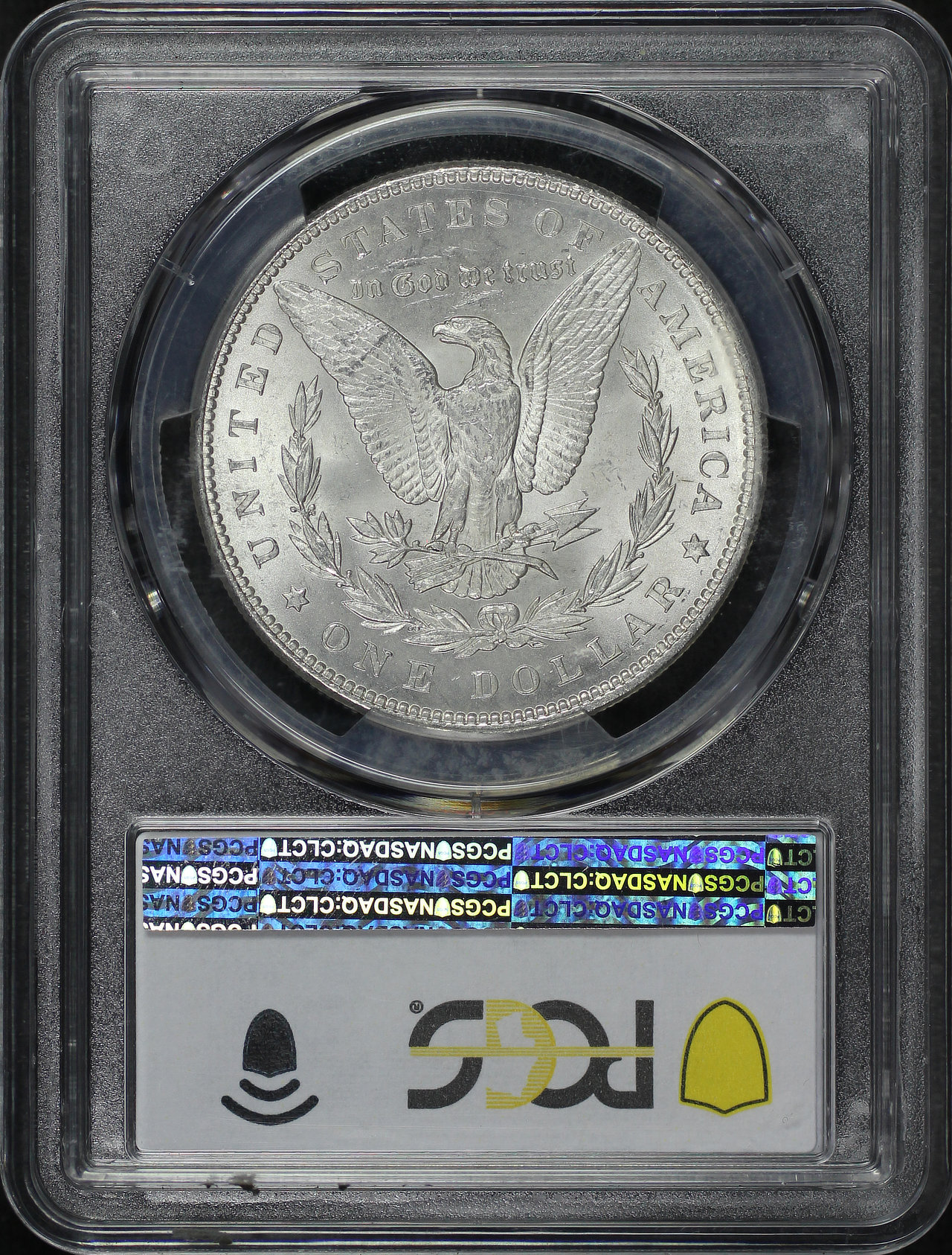 Reverse of this 1899 Morgan Dollar PCGS MS-63