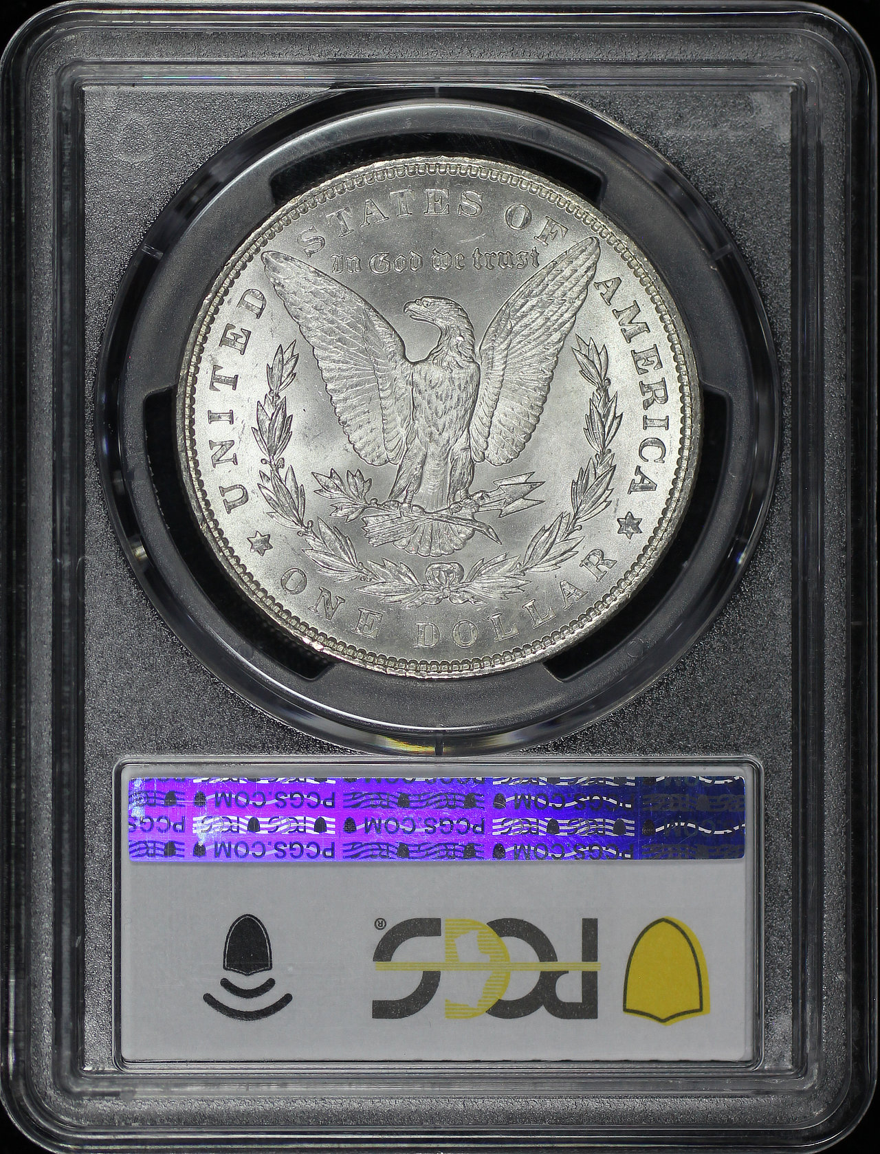 Reverse of this 1899 Morgan Dollar PCGS MS-65