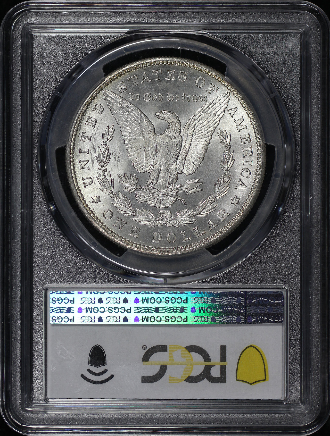 Reverse of this 1899 Morgan Dollar PCGS MS-65