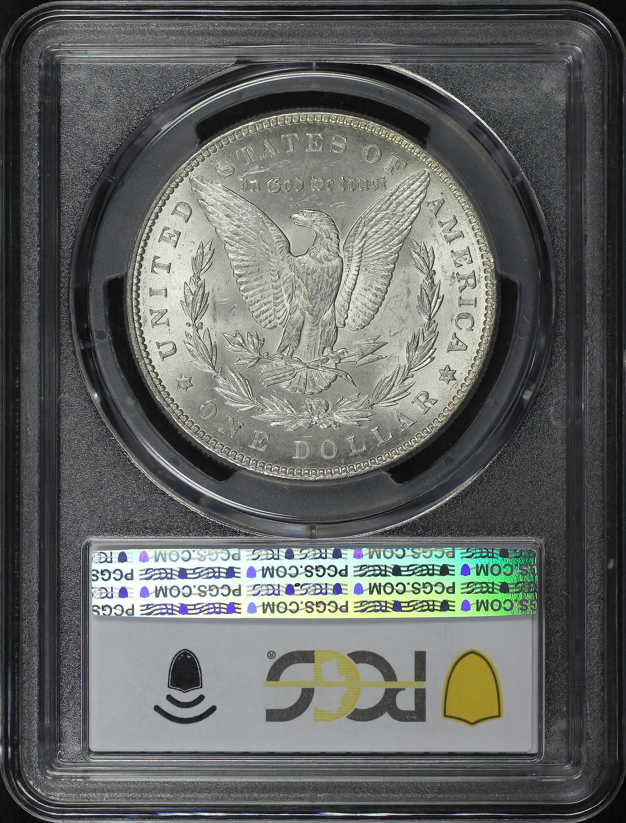 Reverse of this 1899 Morgan Dollar PCGS MS-65
