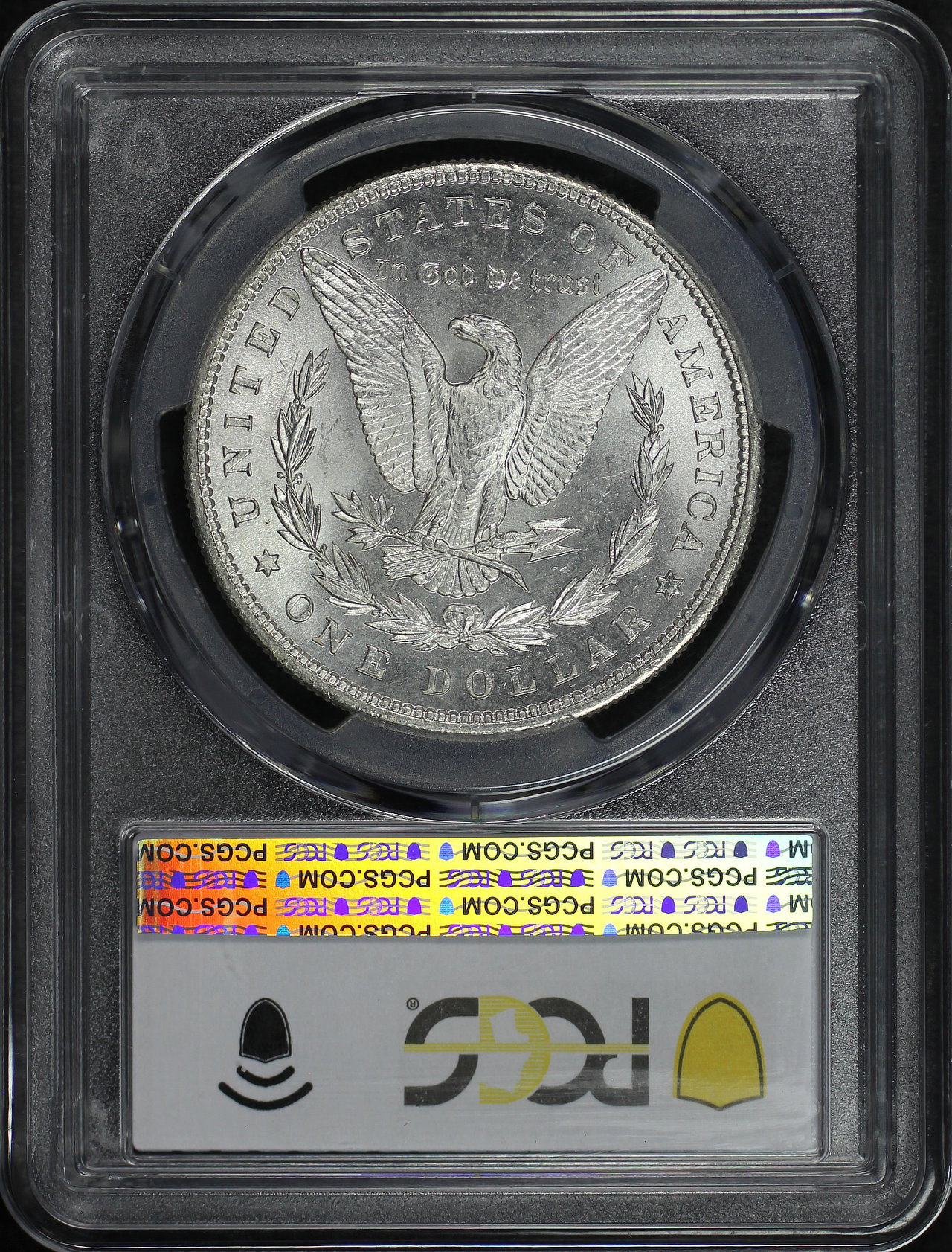 Reverse of this 1899 Morgan Dollar PCGS MS-66