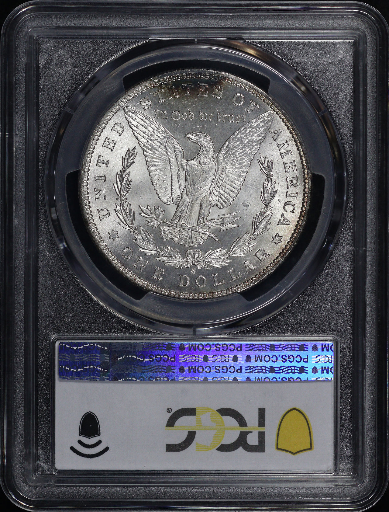Reverse of this 1899-S Morgan Dollar PCGS MS-65