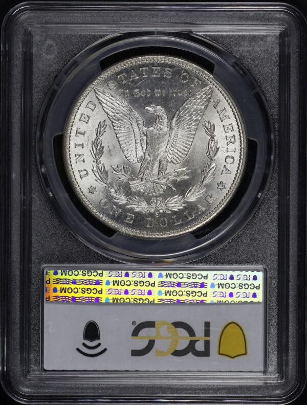 Reverse of this 1899-S Morgan Dollar PCGS MS-67
