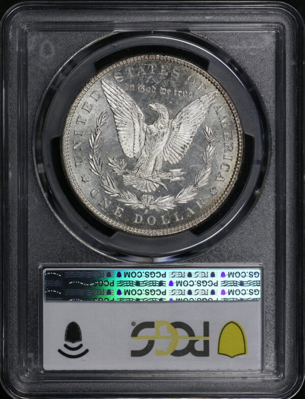 Reverse of this 1899-S Morgan Dollar PCGS MS-63 PL