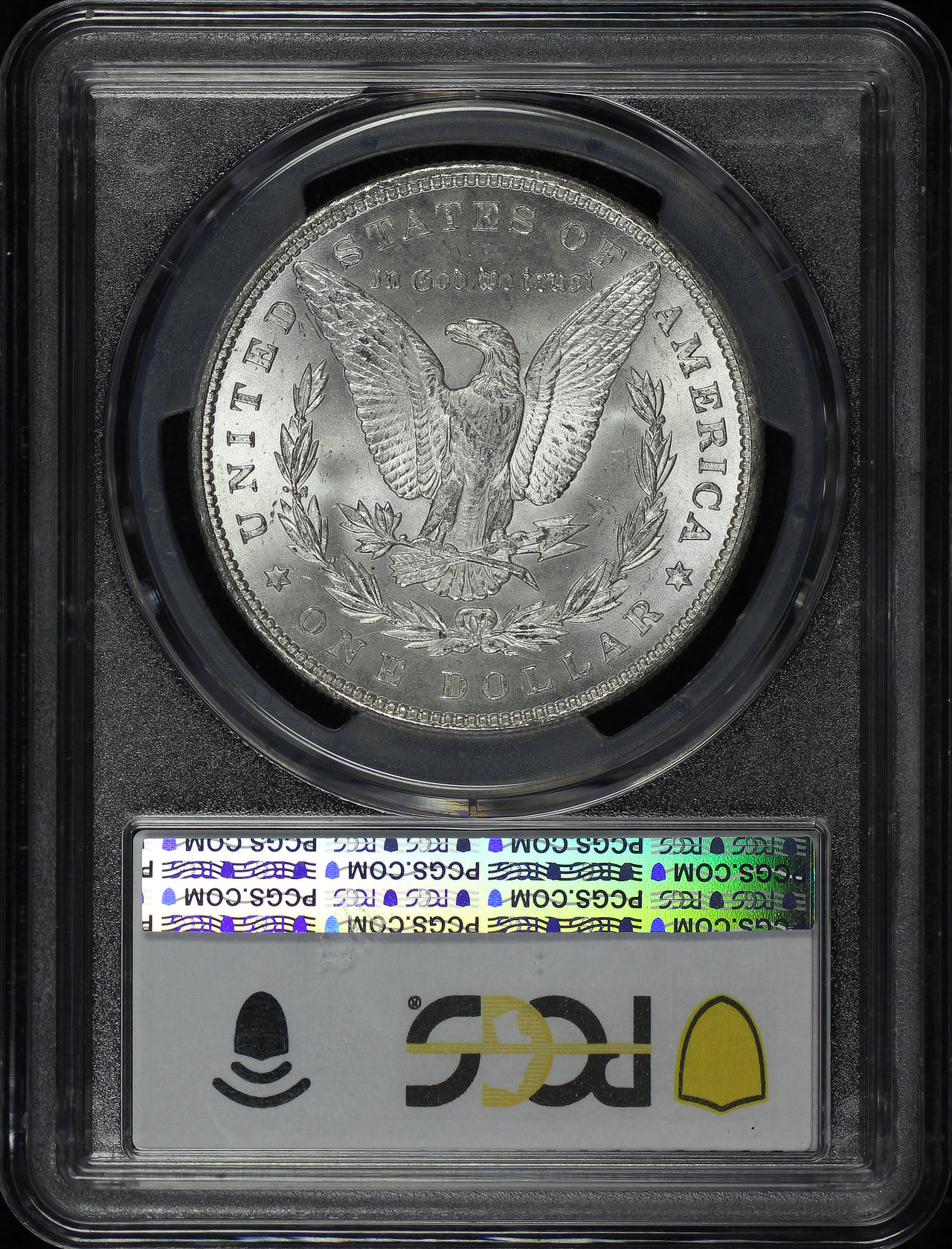 Reverse of this 1900 Morgan Dollar PCGS MS-66
