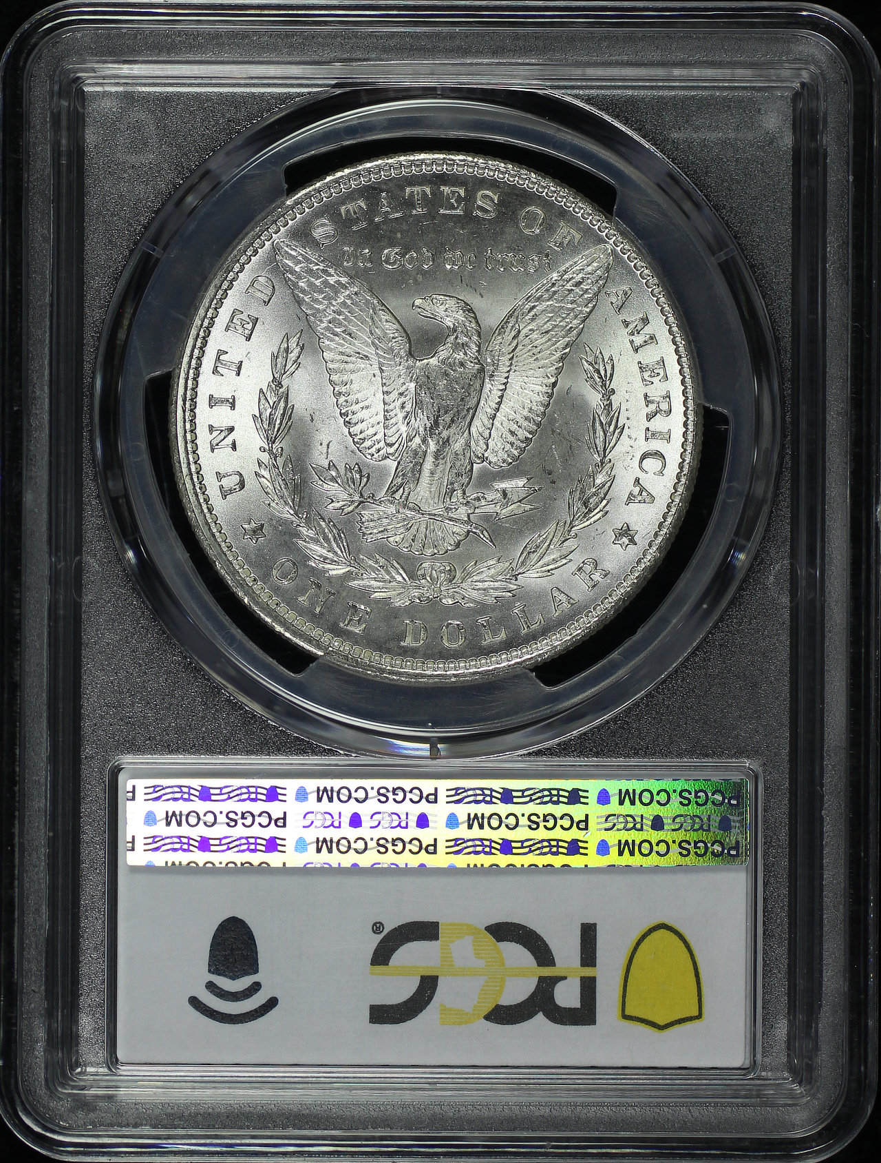 Reverse of this 1900 Morgan Dollar PCGS MS-66
