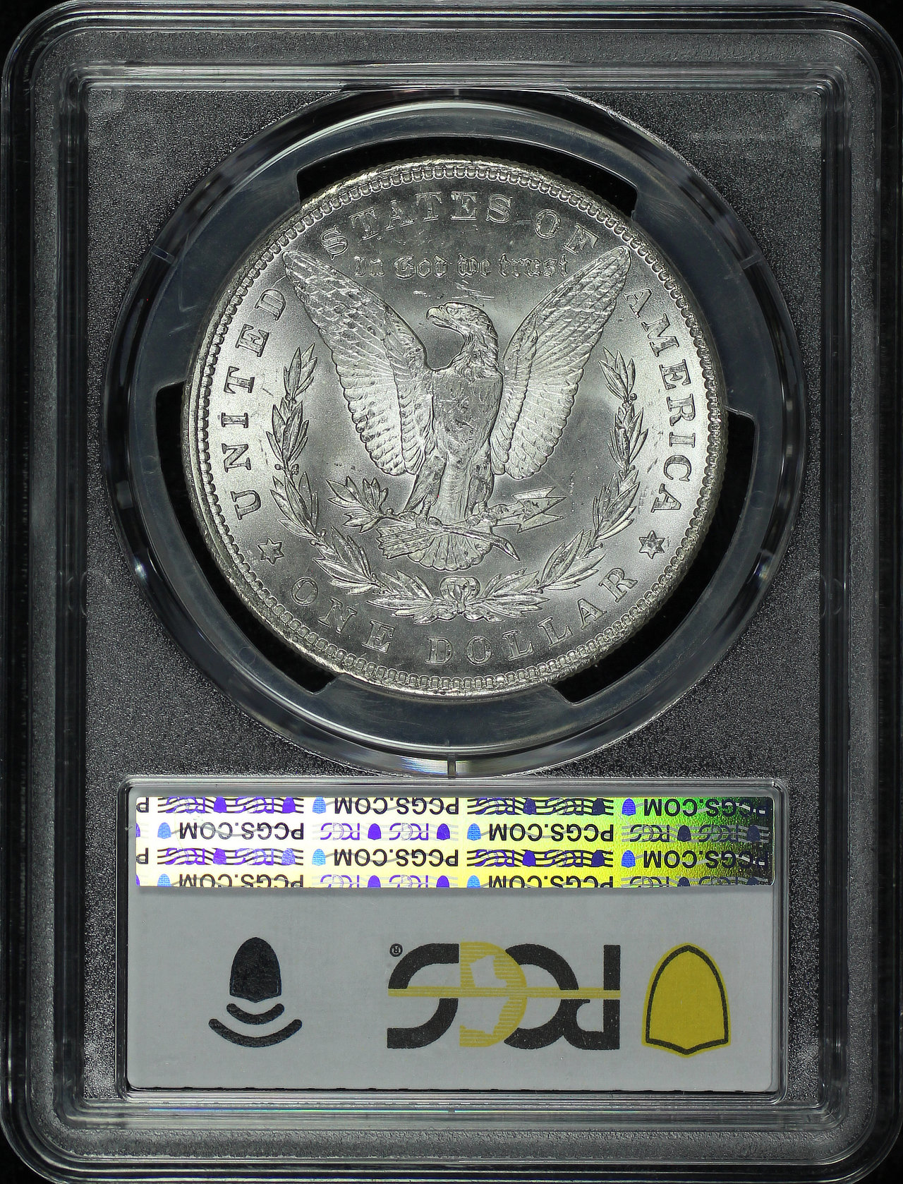 Reverse of this 1900 Morgan Dollar PCGS MS-66