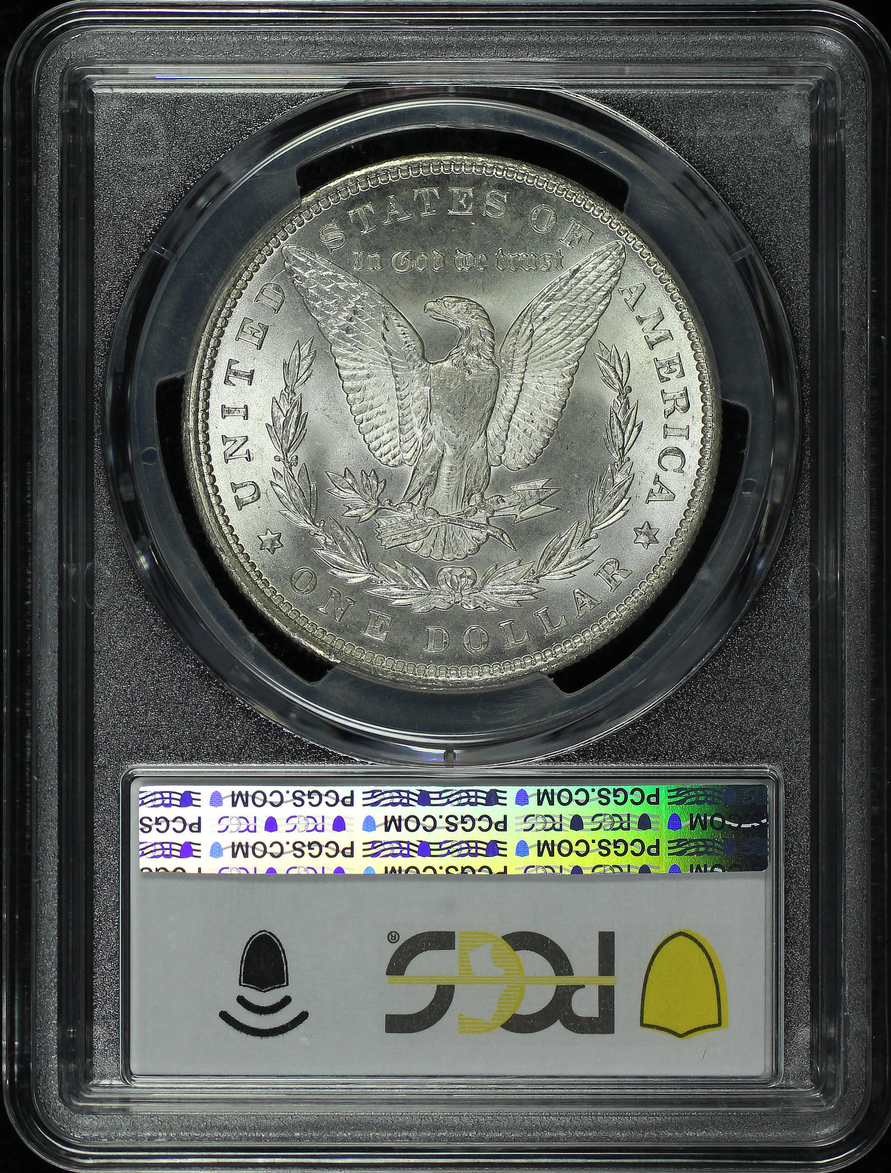 Reverse of this 1900 Morgan Dollar PCGS MS-66