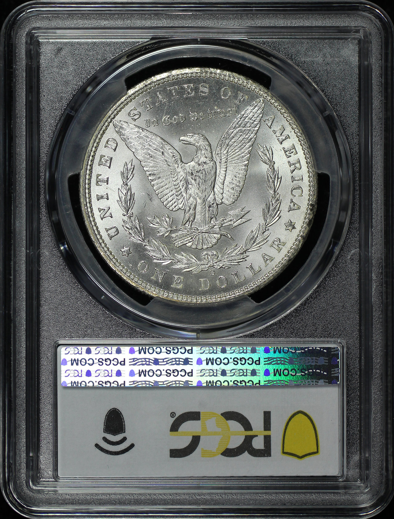 Reverse of this 1900-O Morgan Dollar PCGS MS-64