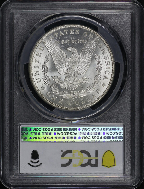 Reverse of this 1900-O/CC Morgan Dollar PCGS MS-66