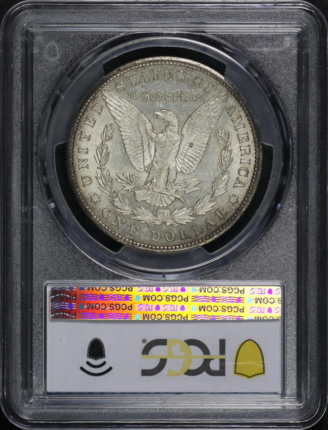 Reverse of this 1900-S Morgan Dollar PCGS MS-62