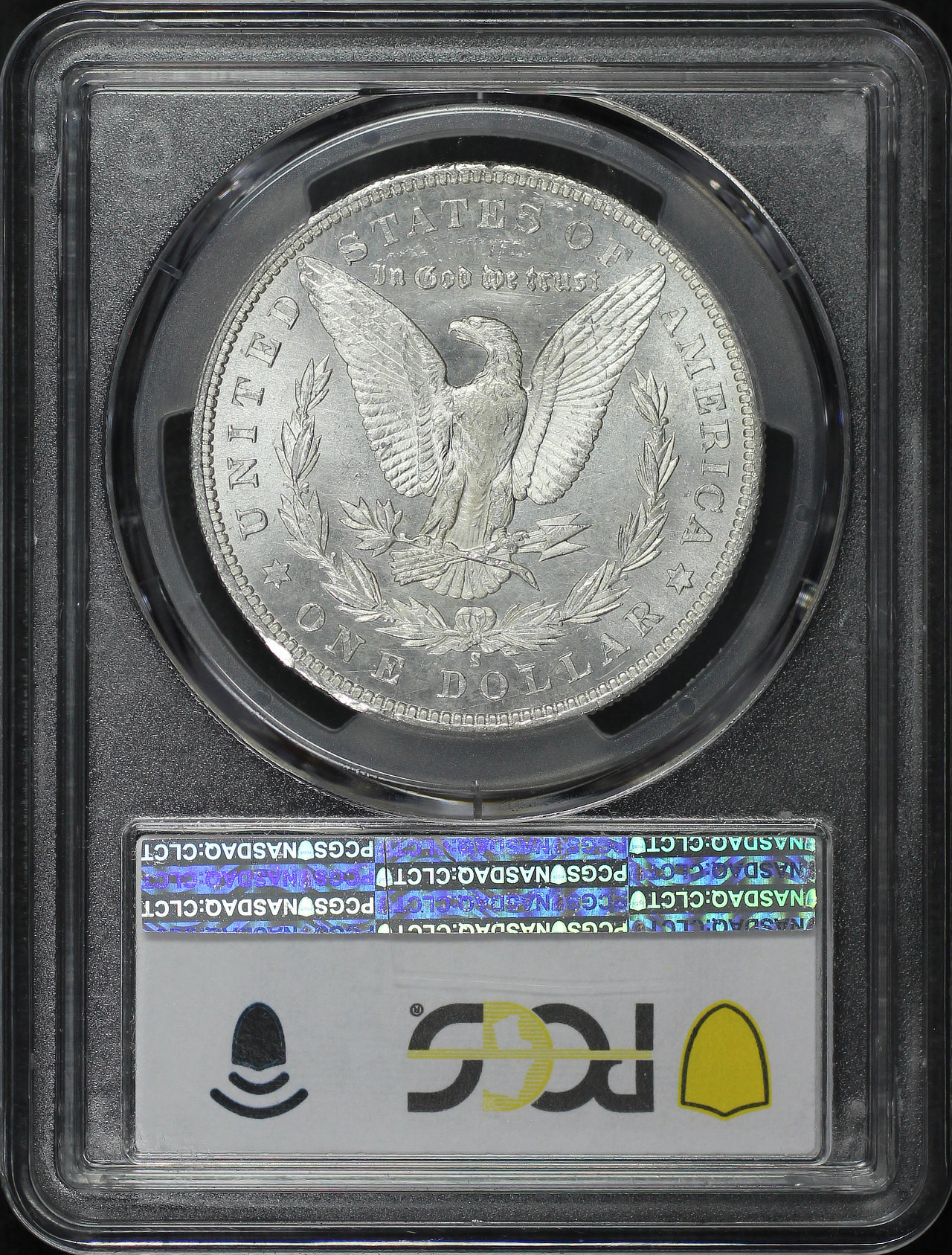 Reverse of this 1900-S Morgan Dollar PCGS MS-63