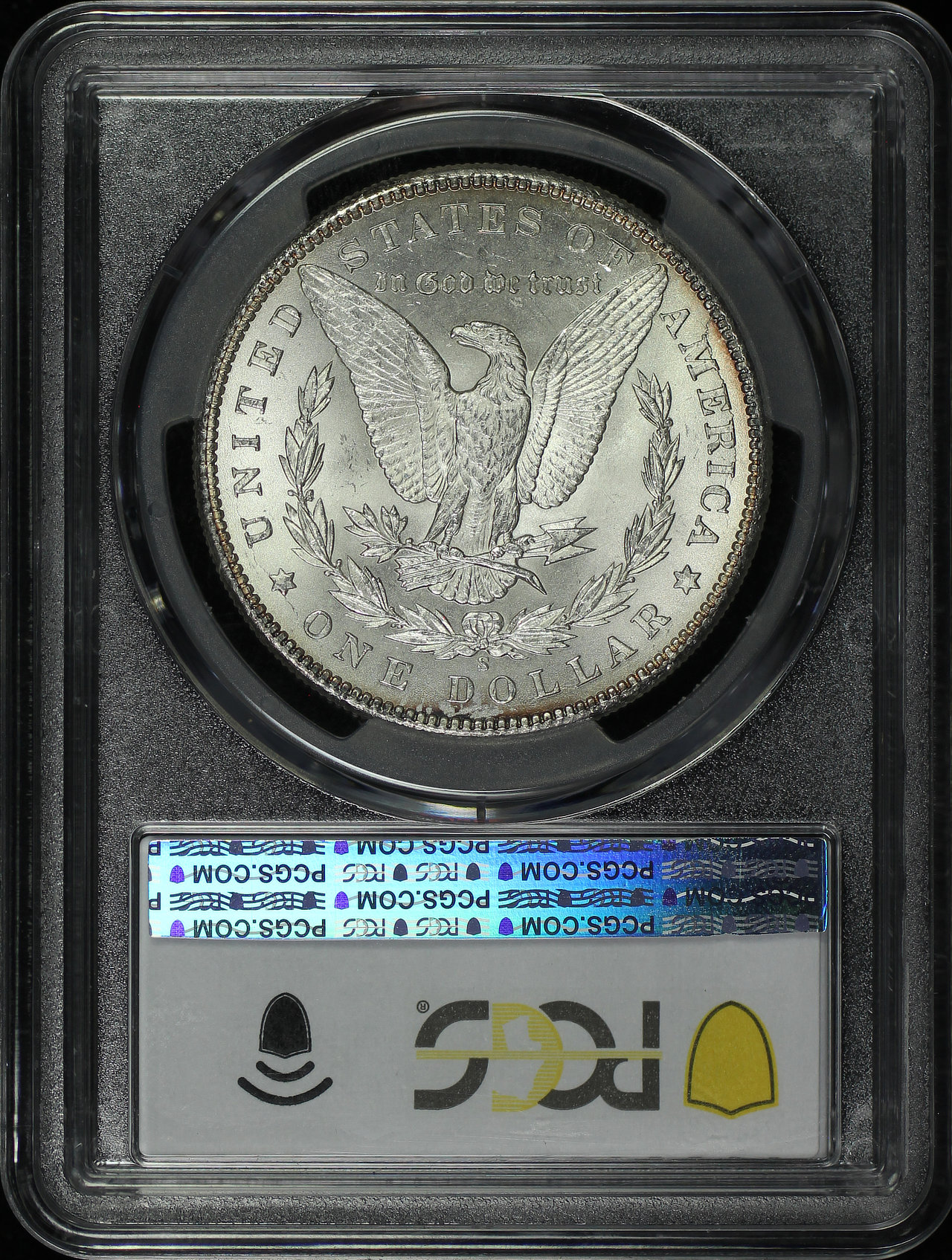 Reverse of this 1900-S Morgan Dollar PCGS MS-63